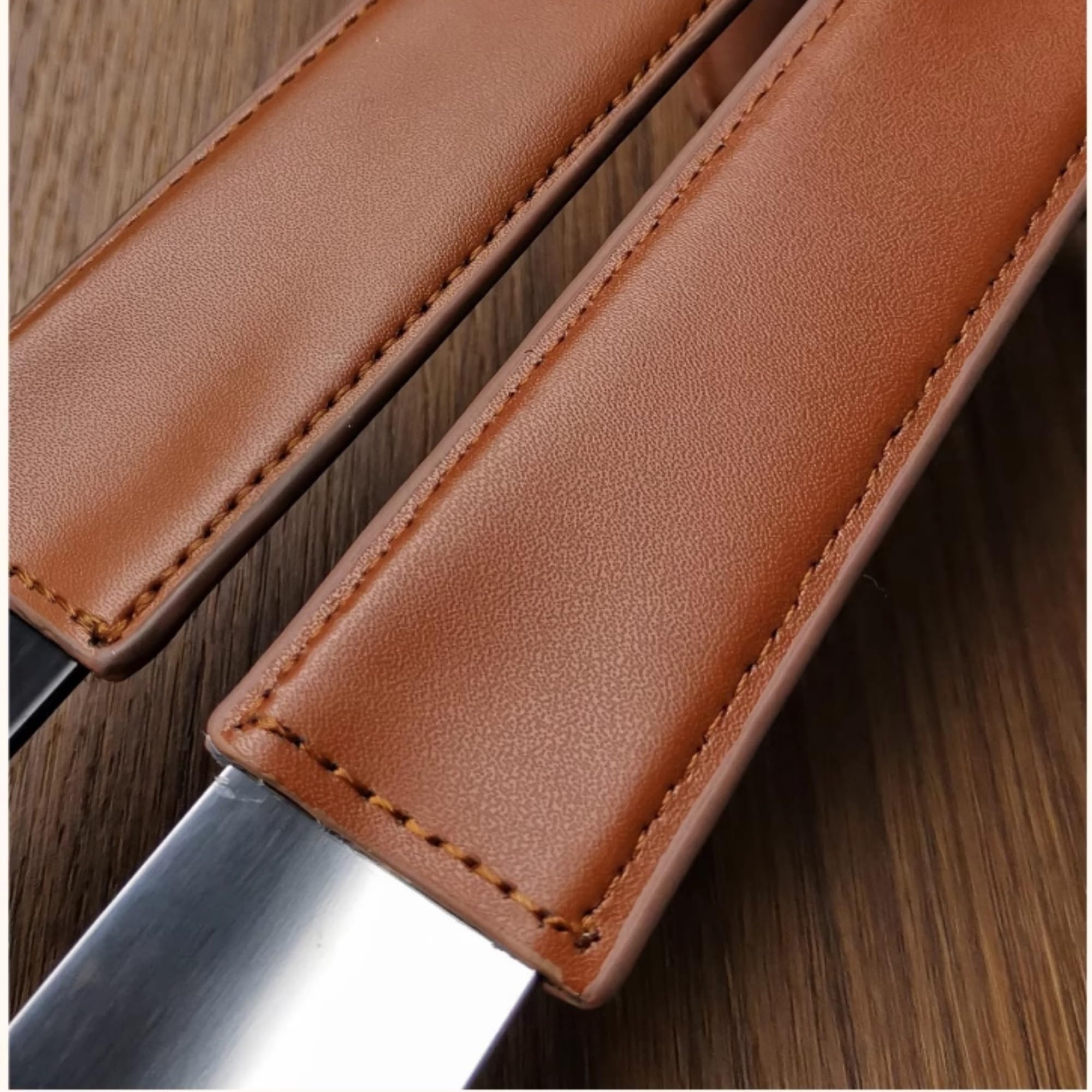 Calzador de metal y madera de mango largo, Calzadores de acero inoxidable fáciles de usar for hombres, personas mayores, mujeres y embarazadas.(Black,80cm)