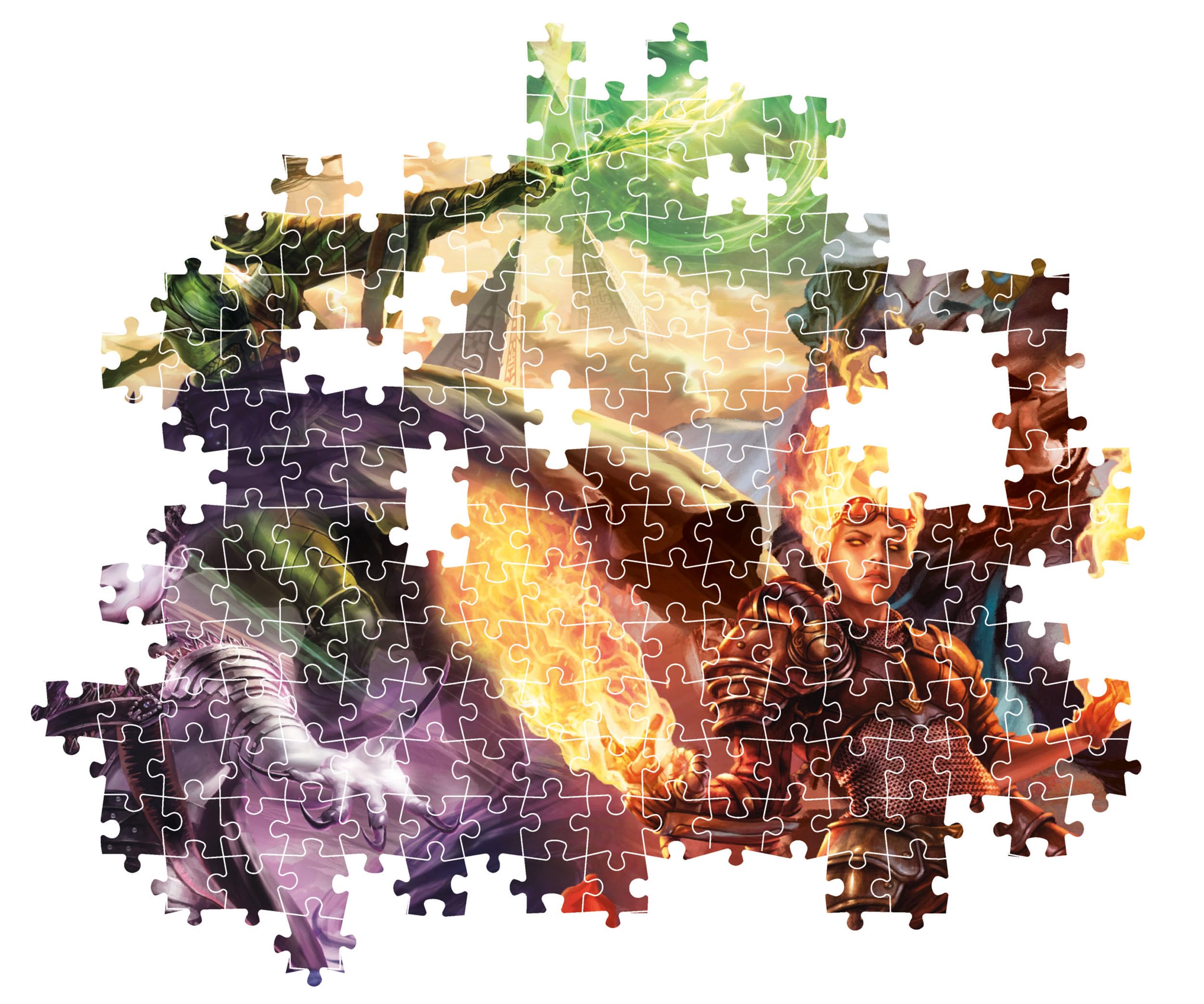 Clementoni Jigsaw Puzzle Cube Magic The Gathering 500 Pieces, Gaming Collection Puzzle For Adults 14-99 Years - Image 4