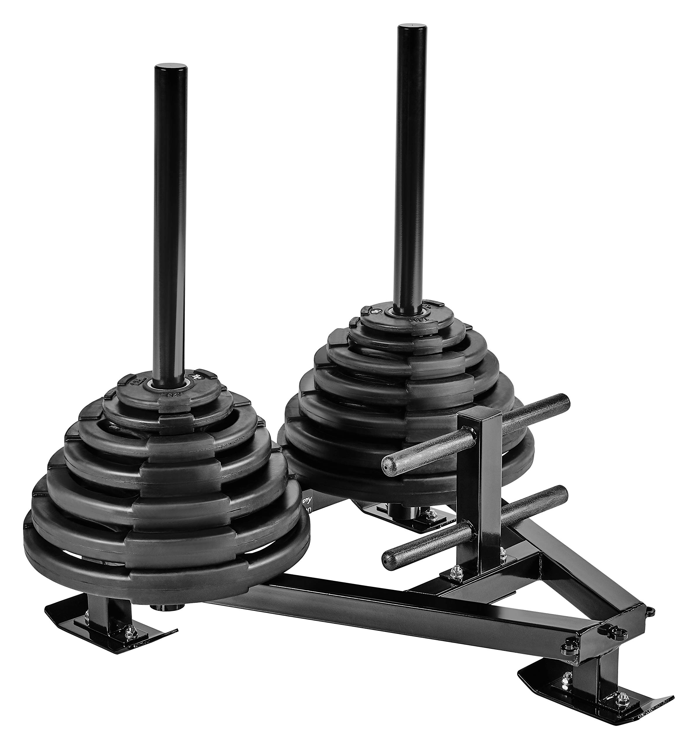 Bad Company Power Gym Sled inkl. Zug-Geschirr I Sprint und Gewichts-Schlitten für Ausdauer- und Schnelligkeitstraining I BCA-132