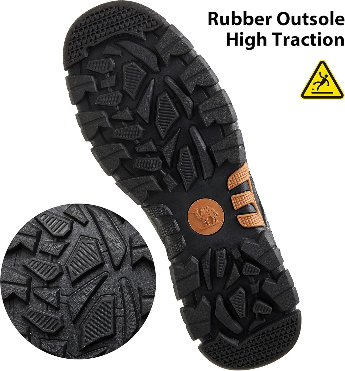 CAMEL CROWN Men's Casual Lace-up Loafers - Image 3