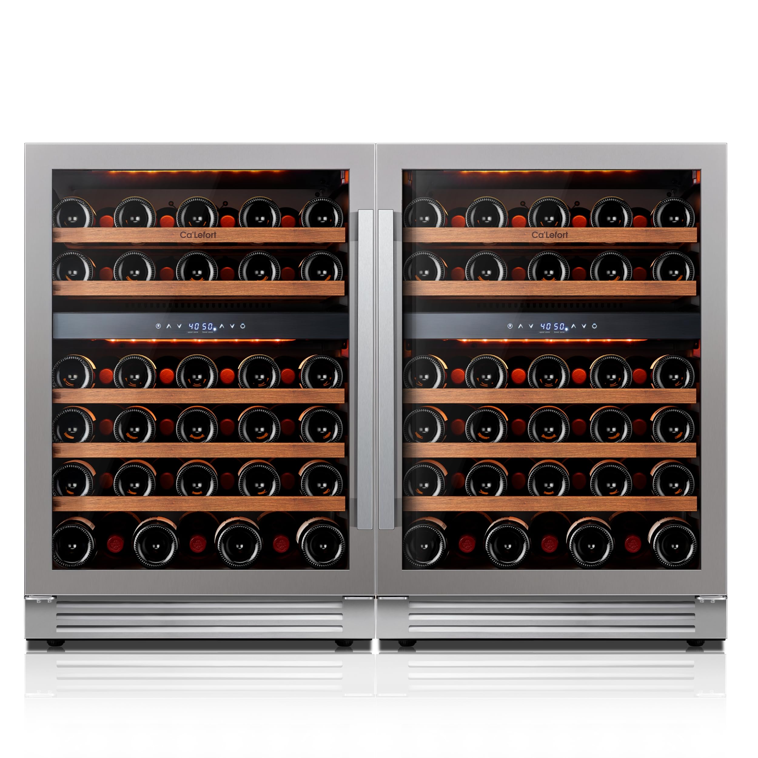 Ca'Lefort CLF-WD24L+WD24R-AZ Wine Cooler