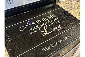 Customized Alder Stove Top Cover: Personalized Touch plus Extra Kitchen Space