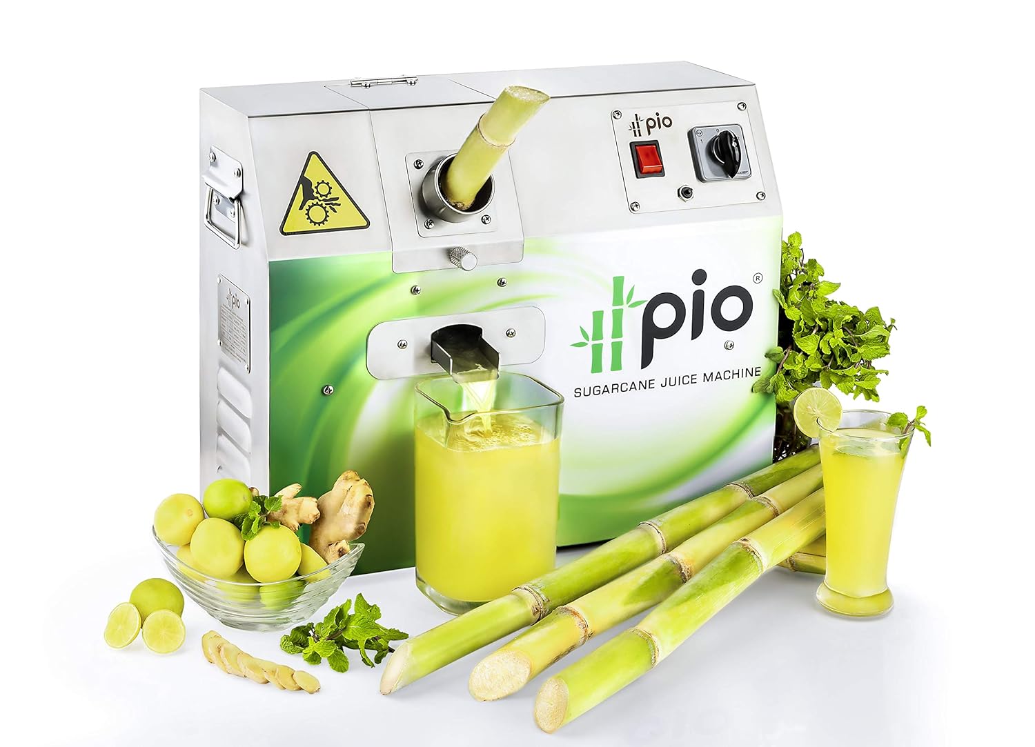 Buy PIO Sugarcane Juice Machine (3 Roller, Single Phase 220 V