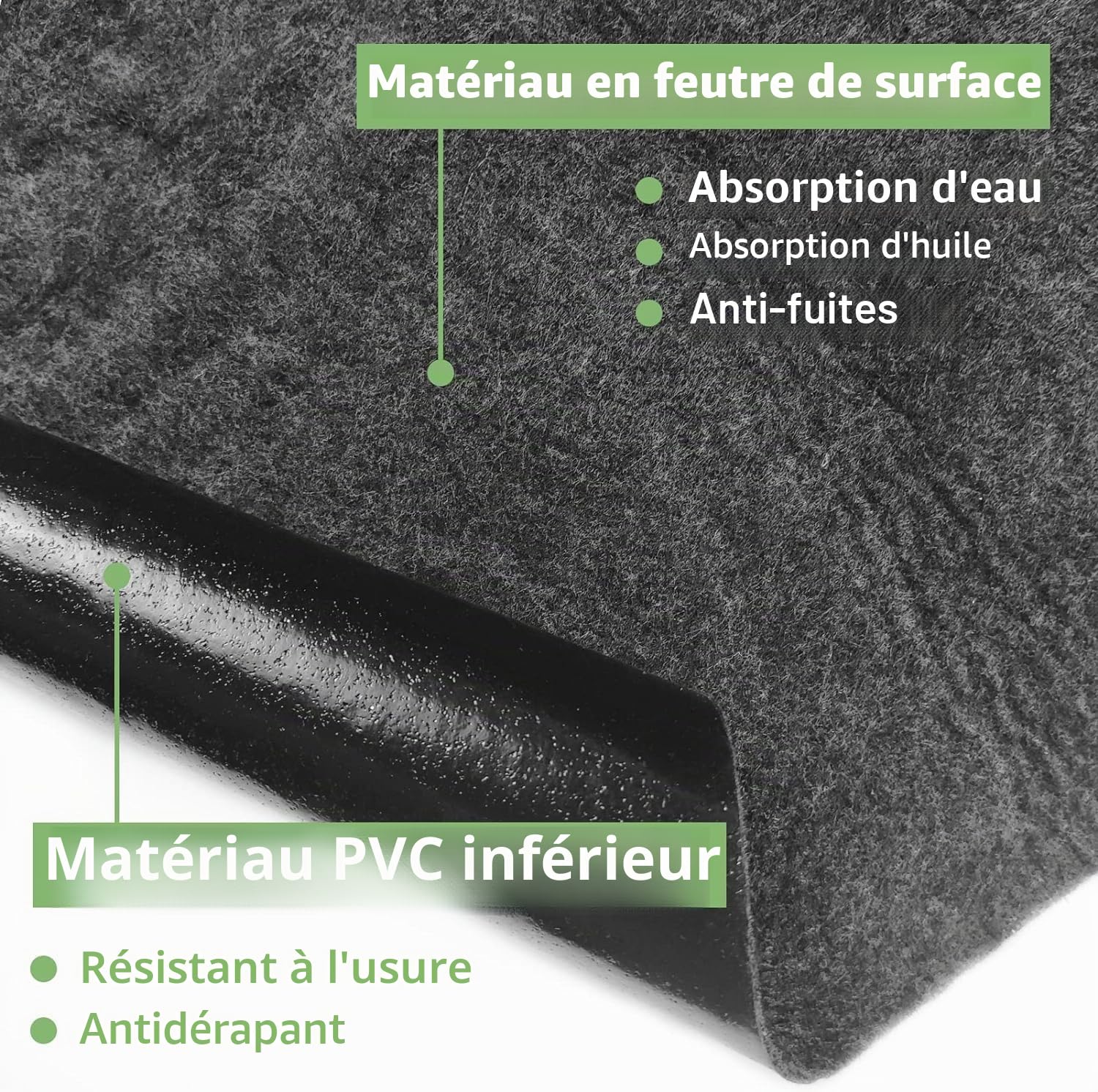 Grand tapis de sol gonflable pour jacuzzi de 188 x 183 cm, antidérapant, imperméable, protection du sol, protection de sol pour jacuzzi, protège les jacuzzis de l'usure, convient pour l'extérieur et