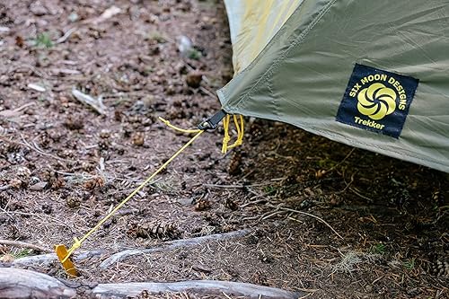 Miniatura 4 de Six Moon Designs Skyscape Trekker - Tienda de campaña ultraligera para mochileros para 1 persona, 28 onzas, nuestro refugio más largo. El suelo se