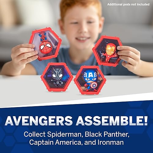 Miniatura 3 de WOW! PODS 4D Marvel Iron Man Toys - Figura de juguete única conectable y coleccionable, exhibición de paredestante, rellenos de cesta de Pascua,