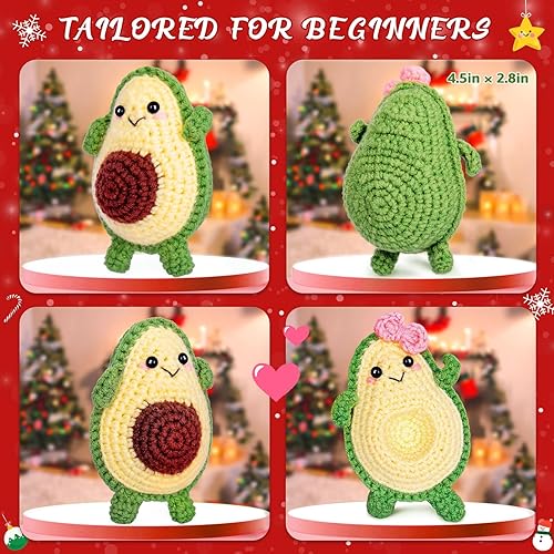 Miniatura 4 de Crochetta Kit de ganchillo para principiantes, kit de inicio de ganchillo para principiantes con tutoriales en video paso a paso, kits de