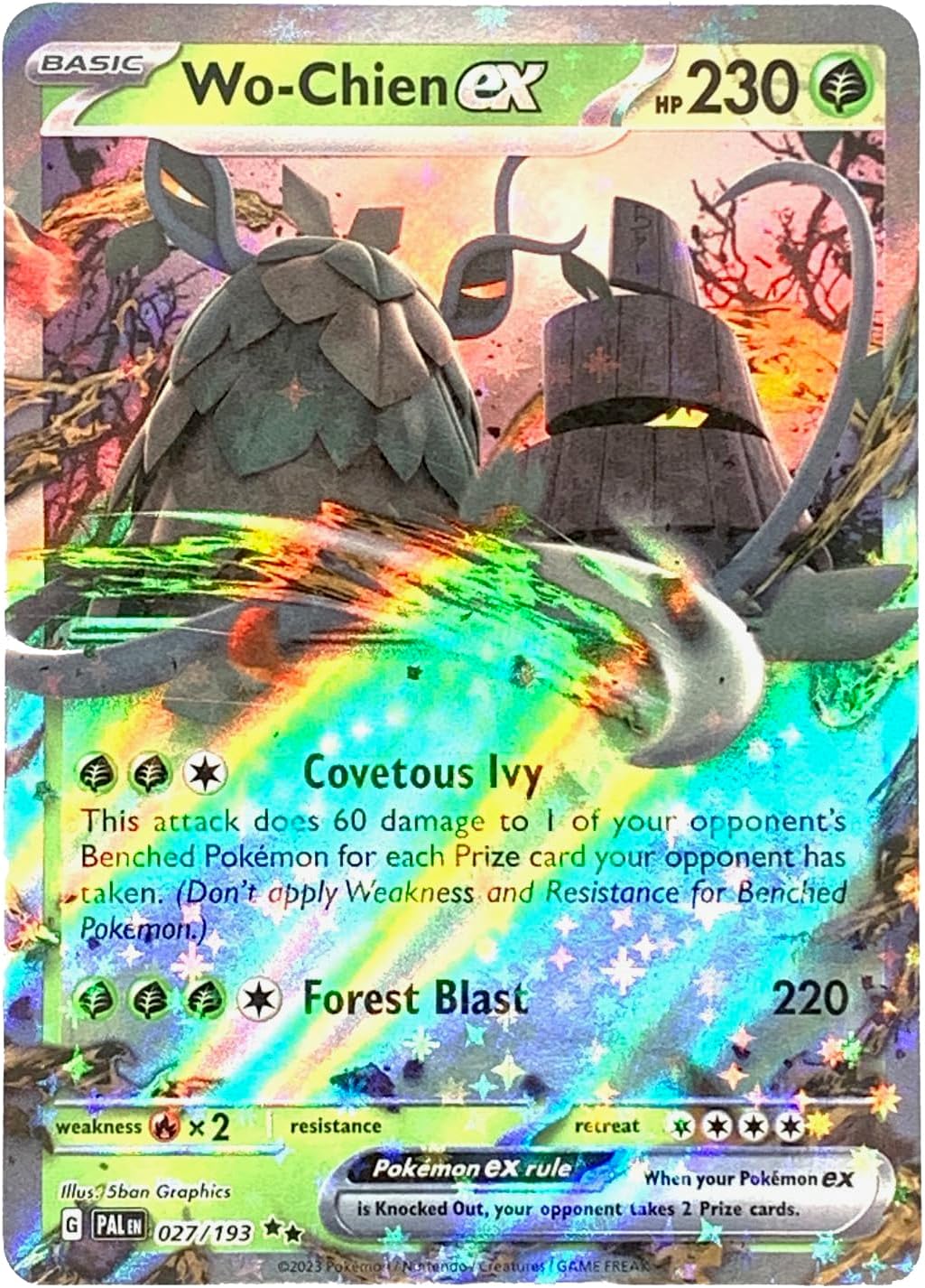 Pokemon - Wo-Chien ex 027/193 - Paldea Evolved Double Rare