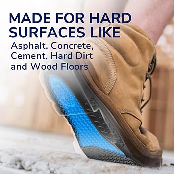 Dr. Scholl's Work Insoles (Pack) // All-Day Shock Absorption and Reinforced Arch Support That Fits in Work Boots and More (for Men's 8-14, Also Available for Women's 6-10) 1 Pair (Pack of 2) 2 Count