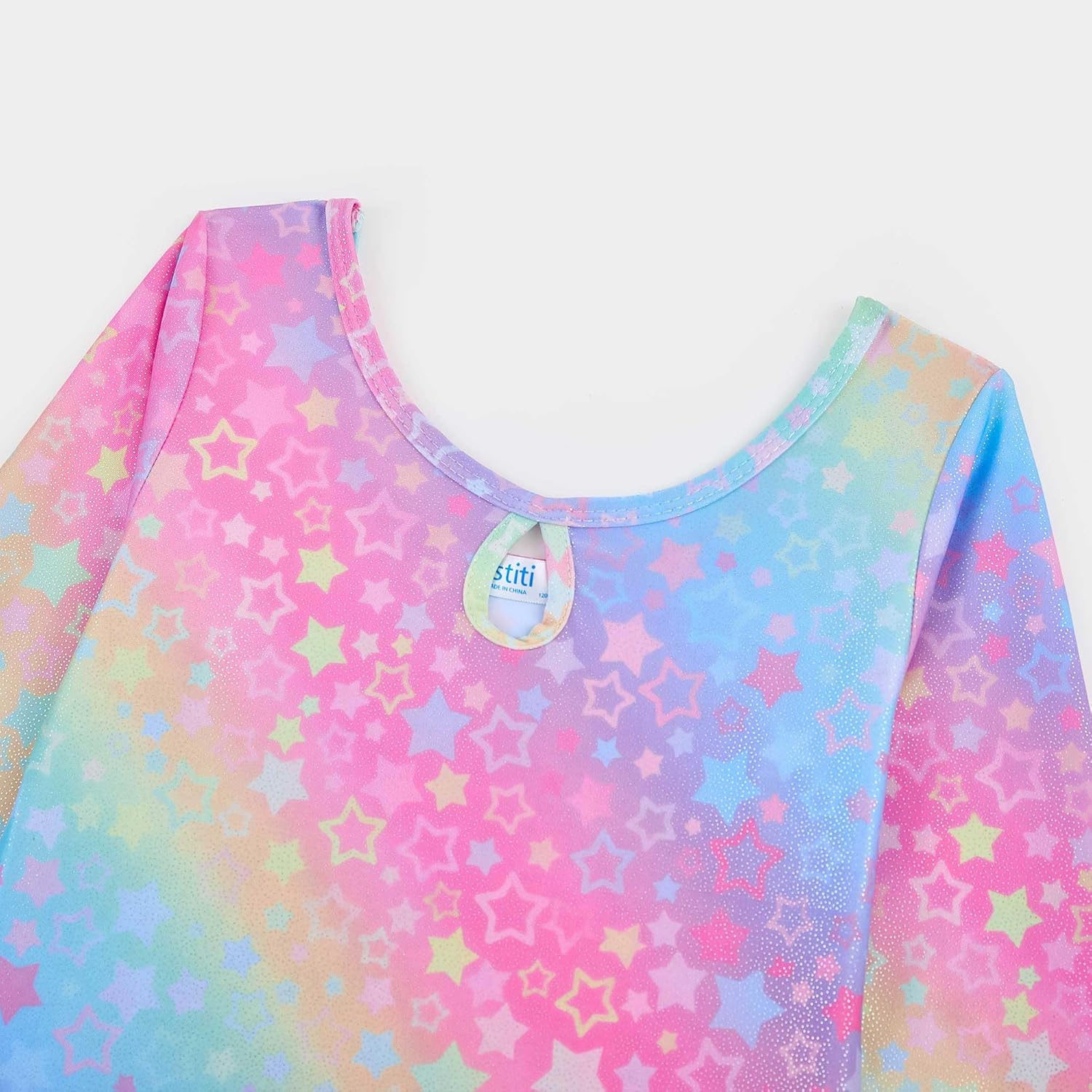 Gymnastics Leotards for Girls Long Sleeve Kids Tumbling Gymnastic Outfit Clothes with Shorts Storage Bag - Image 6