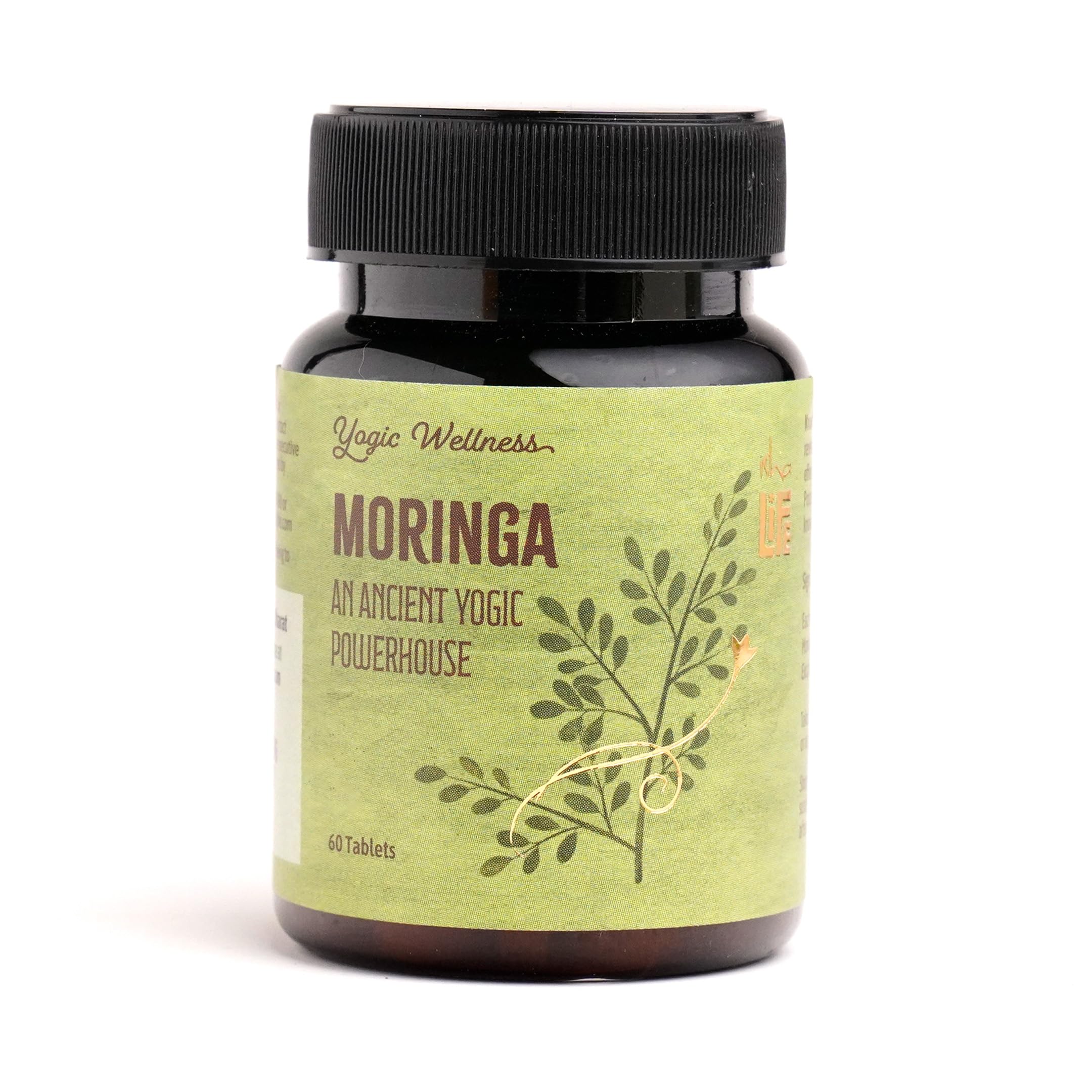 Isha Life Moringa Tablets - Pack of 10 (60 Pcs each) | Drumstick Leaf Powder In Each Tablet | Rich in Protein, Vitamins & Minerals | For Overall Vitality — Amazon image 3