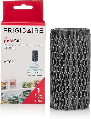 Frigidaire AFCB - Filtro de aire cilíndrico puro, 4.5 x 2.3 pulgadas, color gris