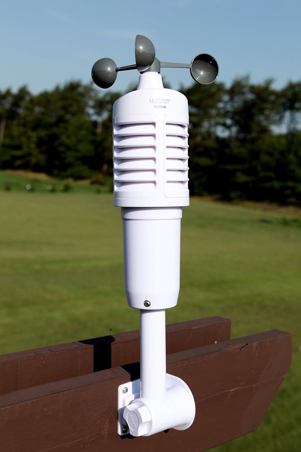 La Crosse Technology 327-1414W Color Wireless Wind Speed Weather Station, Black