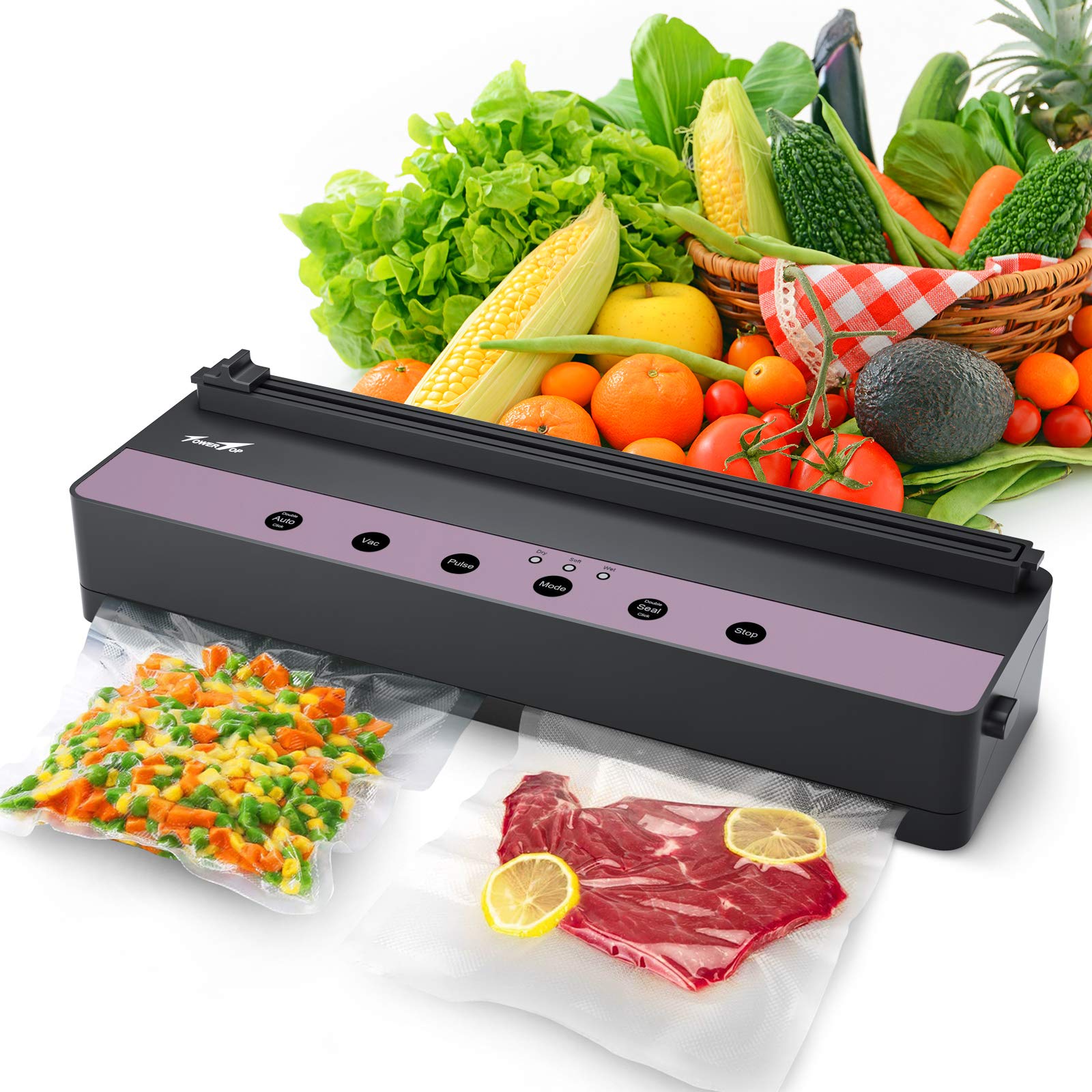 Buy Vacuum Sealer Machine TowerTop Quick Seal Food Vacuum Sealer for