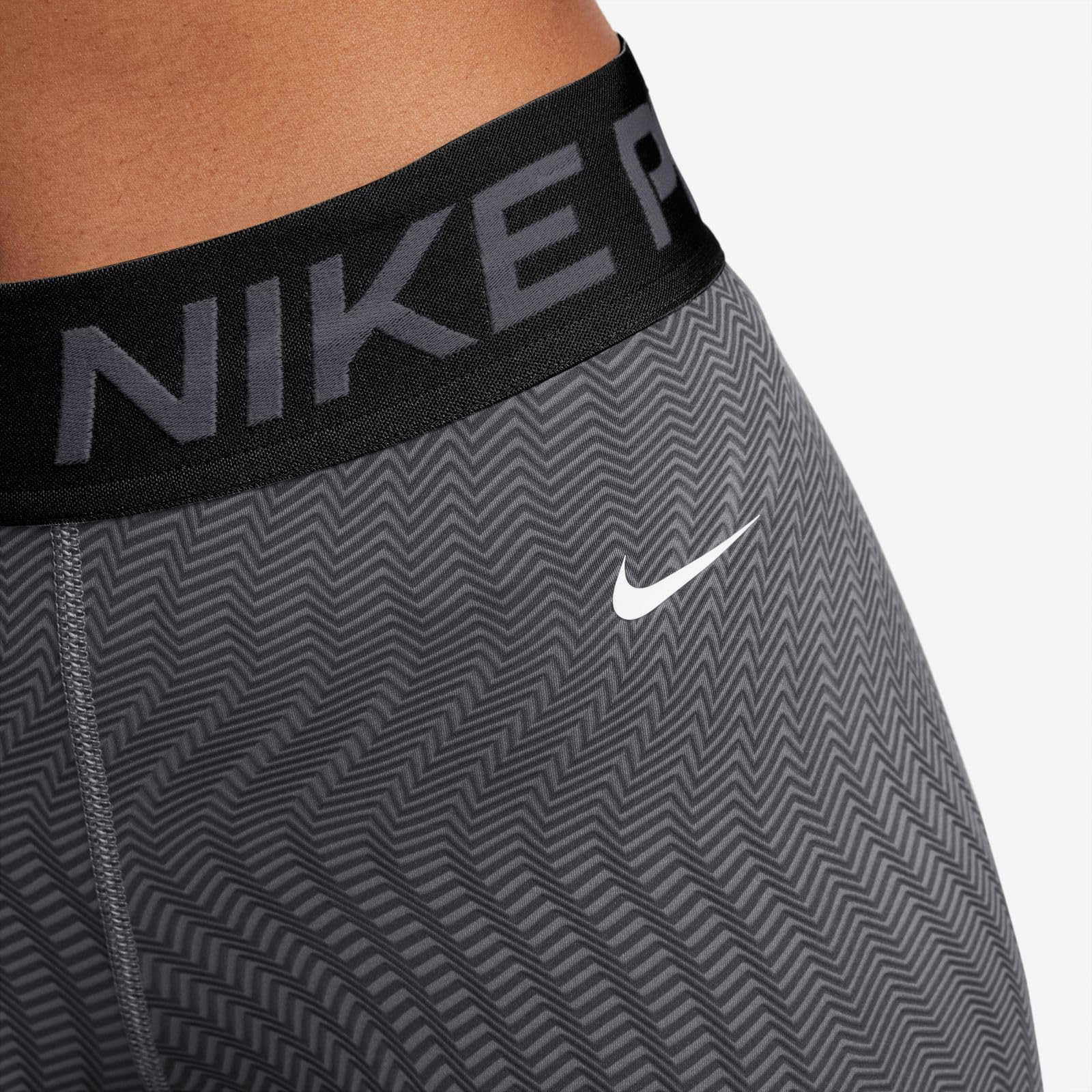 Nike Damen Pro Dri-fit Mr 3in AOP Short (Ca. 7,5 Cm) - Pantalones Cortos Mujer