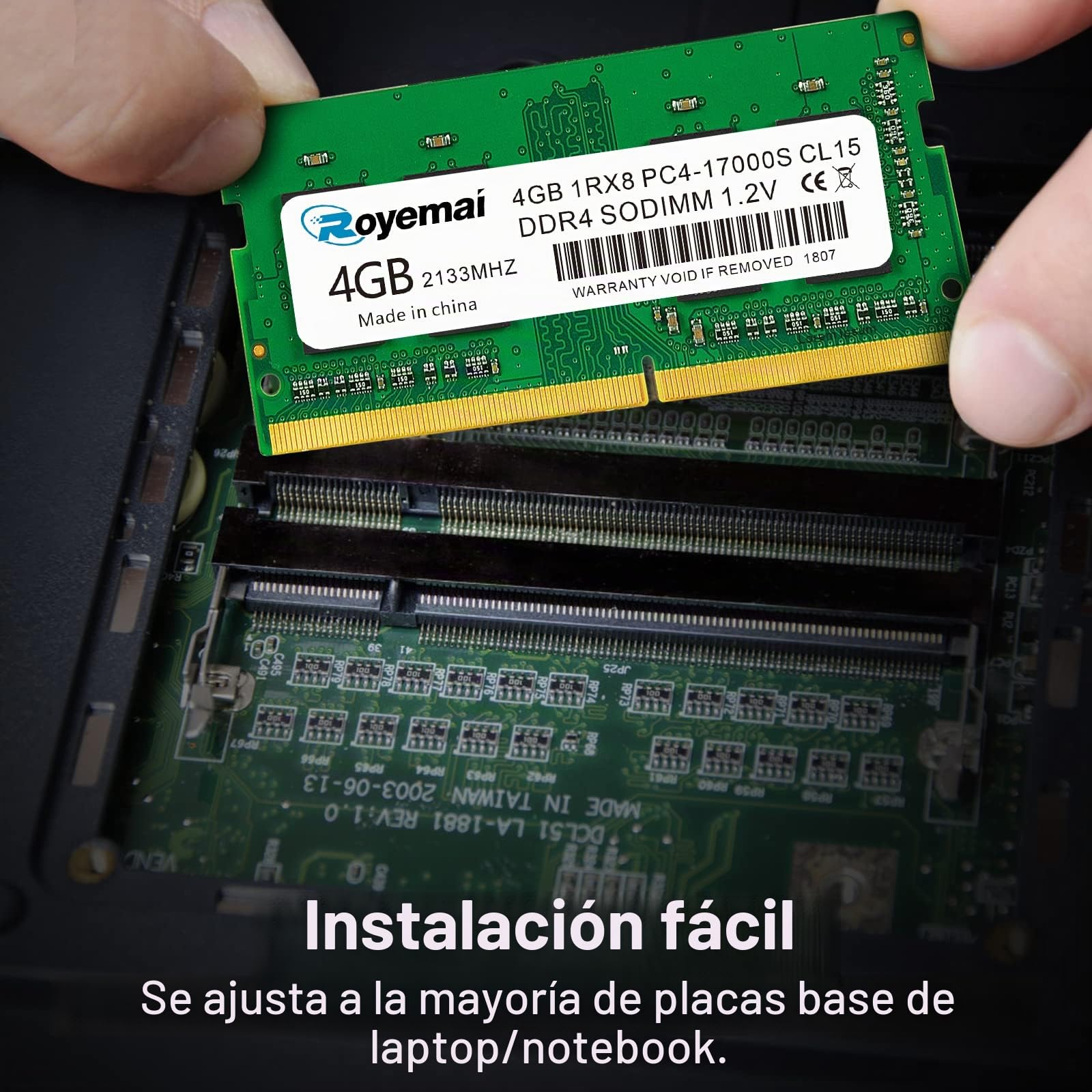 Amazon.com: 8GB PC4-17000 DDR4 2133 2X4GB RAM PC4 17000S 2133MHZ