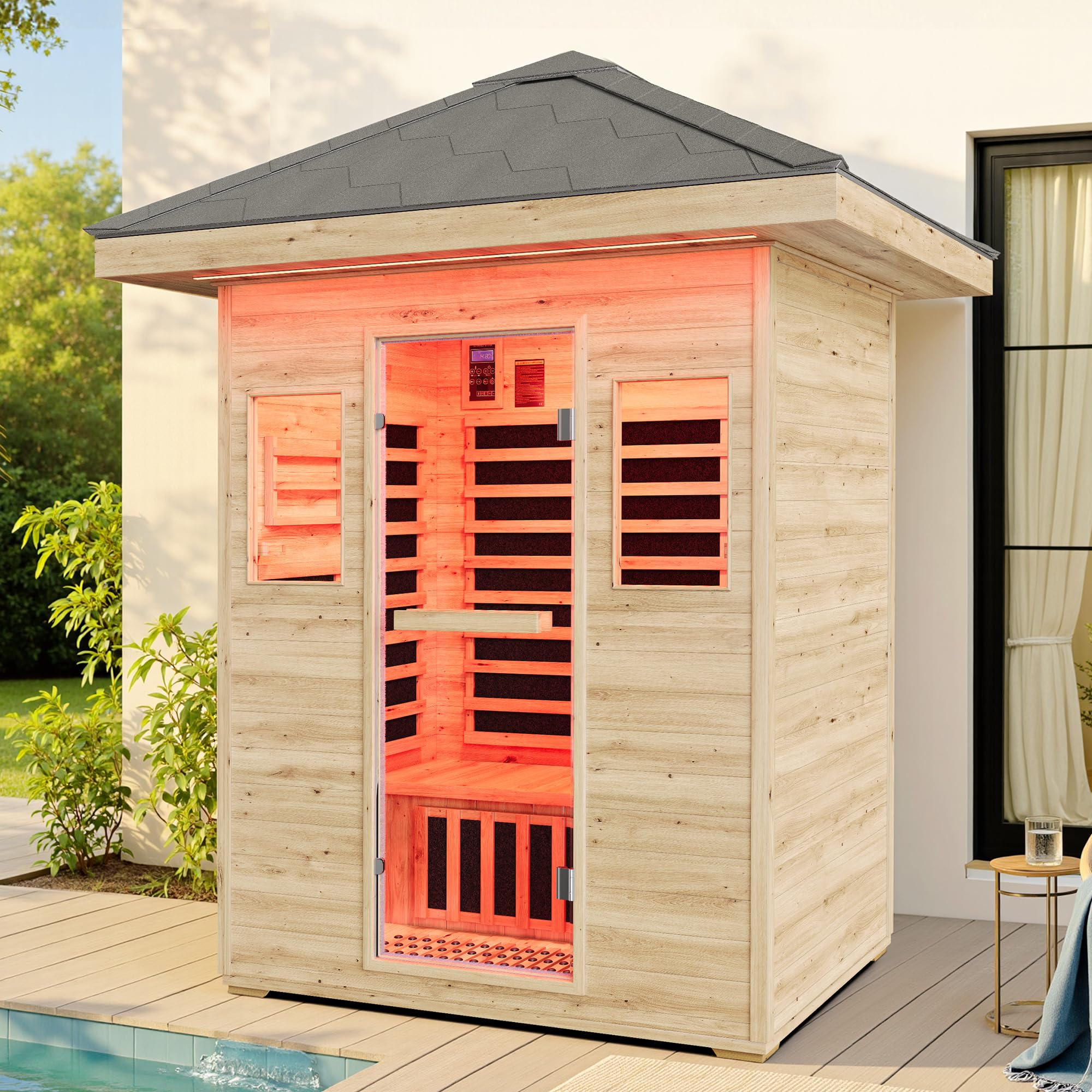 Albott Outdoor Sauna 3 Person