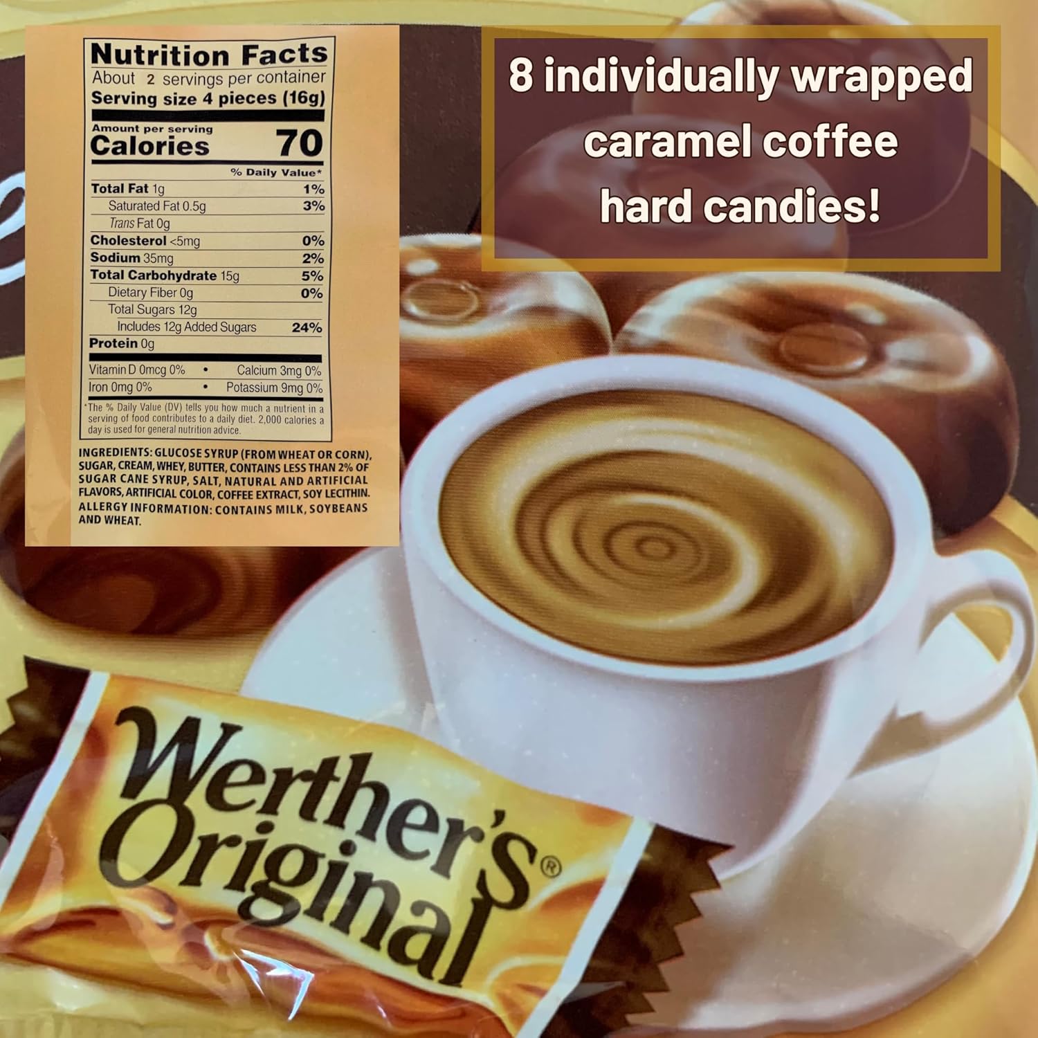 Coffee Mug Gift Set for Women Men Basket Box Care Package with Sampler CoffeePods, Cookies, and Candy Thinking of You Get Well Soon Happy Birthday Ideas For Mother’s Father’s Family Best Friend and Boss