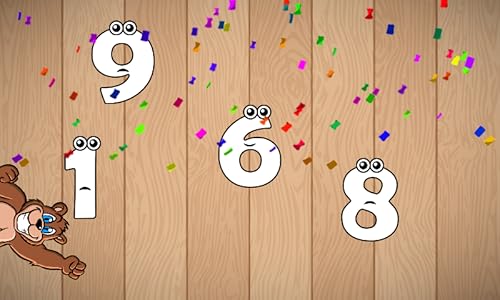 Wrong Wooden Slots with Crying Numbers 1 to 10