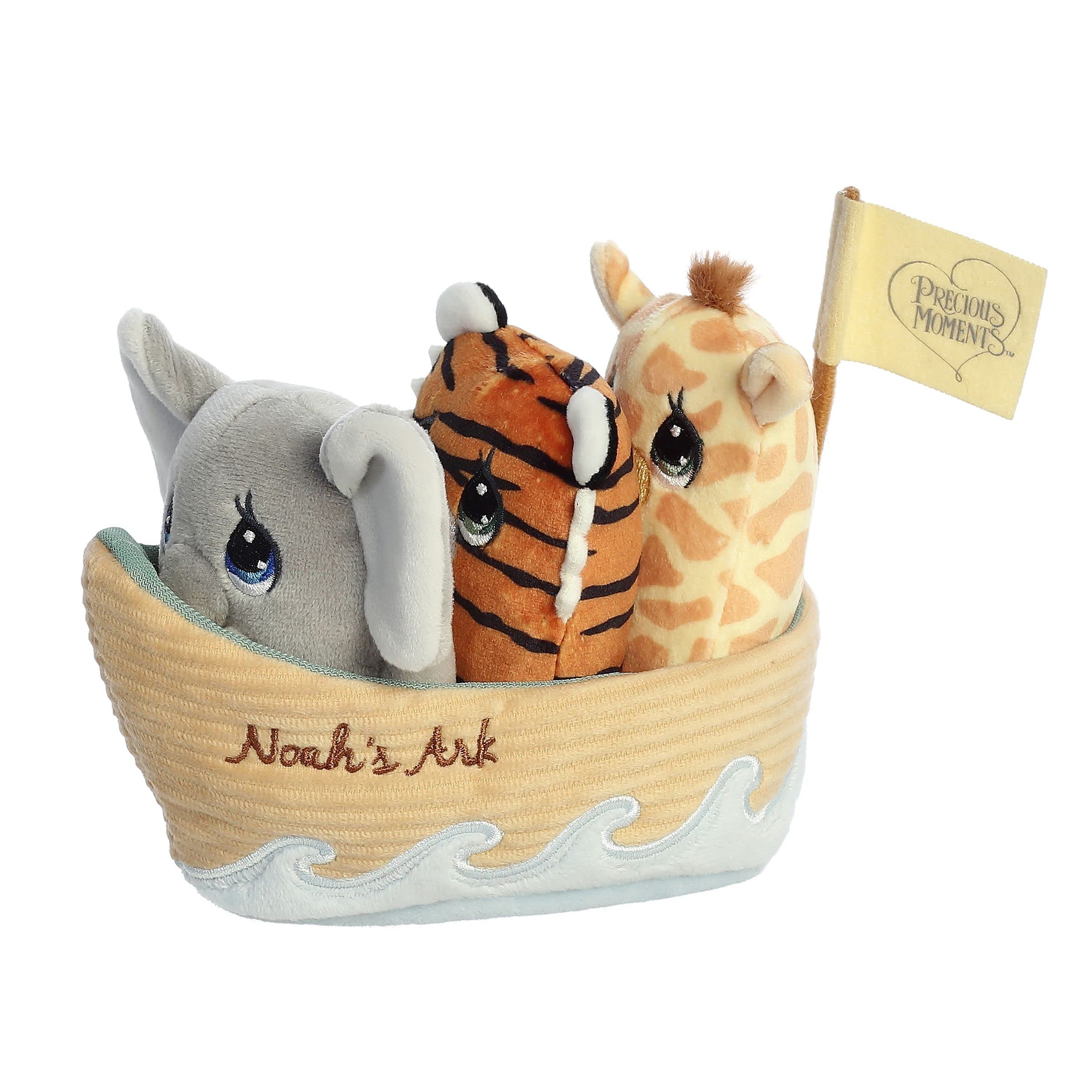 Aurora(r) Inspirational Precious Moments(tm) Noah's Ark Playset Stuffed Animal - Cherished Memories - Enduring Comfort - Multicolor 6 Inches - Image 7
