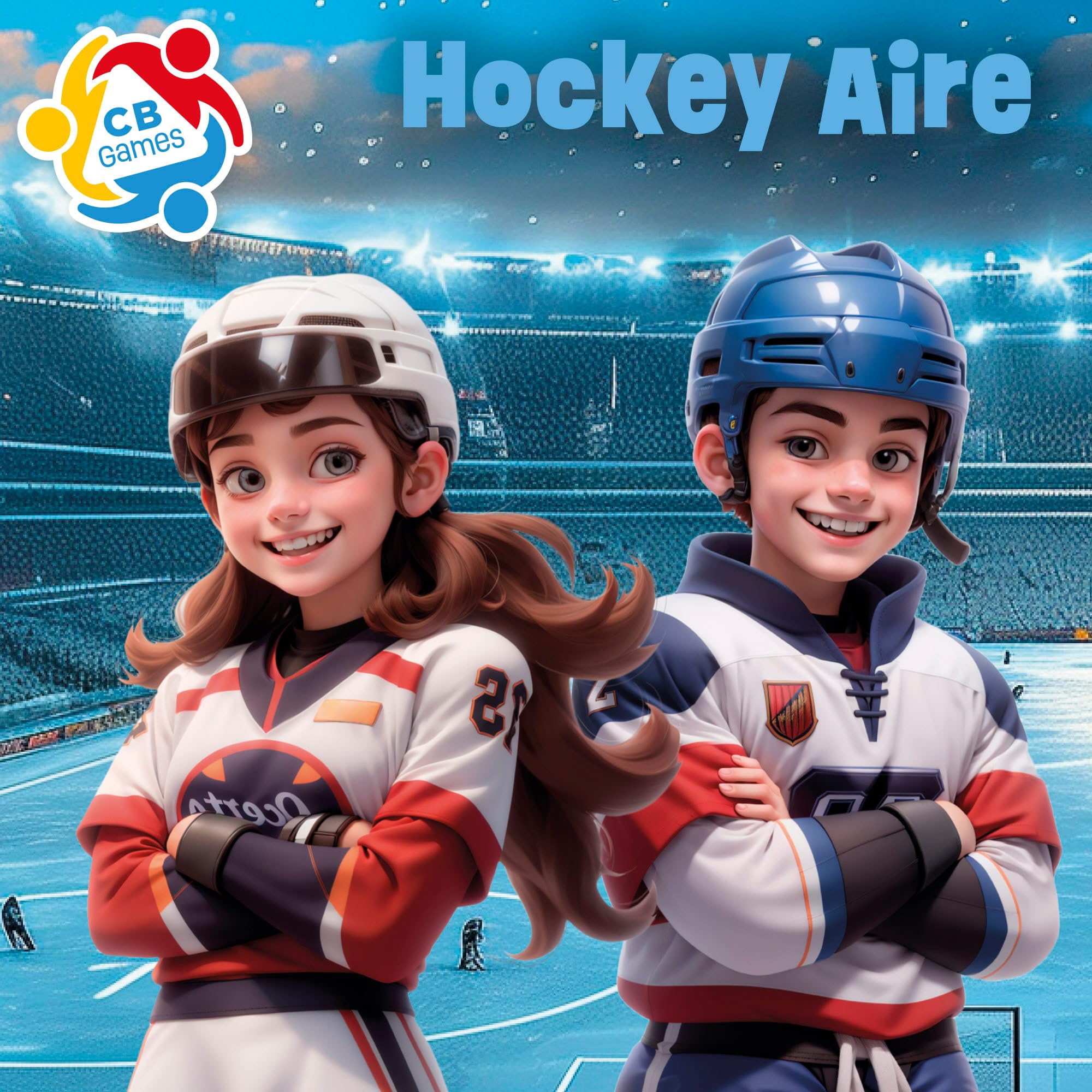ColorBaby 46614 Jeu de Table de Hockey en Bois 56 x 31 x 10 cm, CB Games, 2 poussoirs Base en Feutre, 2 disques et 2 marqueurs, pour Enfants à partir de 6 Ans, Cadeaux et Jouets pour Enfants