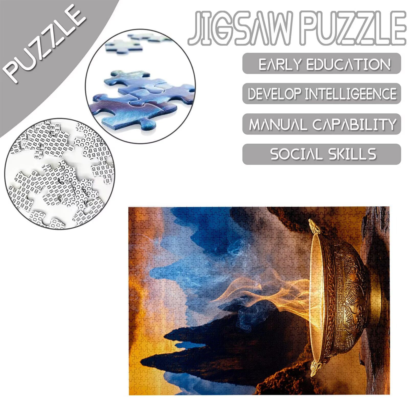 Puzzle dla dorosłych, 5000 szt., wzór puzzli krajobrazu, drewniane puzzle, gry edukacyjne, wyzwanie, rękodzieło dla dorosłych, z pudełkiem na prezent, dekoracja ścienna do pokoju domowego, 152 x 106