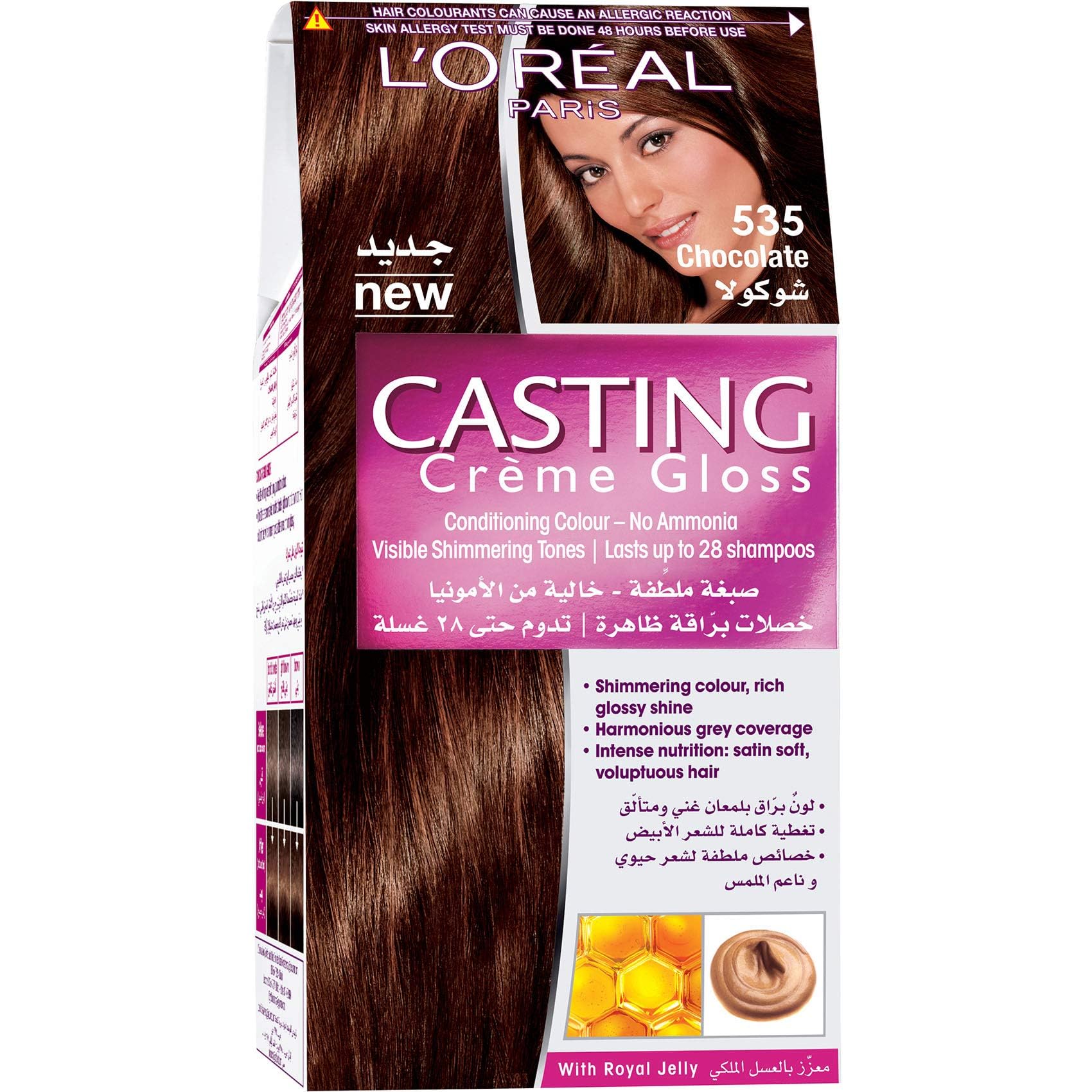 L'Oreal Paris Casting Creme Gloss 535 Chocolate Haircolor
