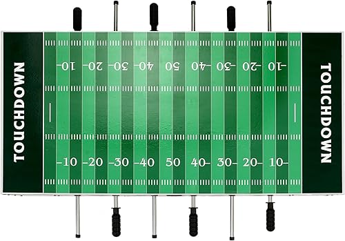 Miniatura 8 de Hathaway Revolver - Multijuego de mesa 40 pulgadas 4-1 con futbolín, tenis de mesa, hockey deslizante y fútbol con dedos (BG1143M)