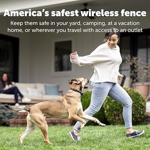 Miniatura 5 de PetSafe Stay  Play Compact Wireless Pet Fence for Dogs  Cats Waterproof  Rechargeable Receiver Collar Covers Up to 34 Acre for Pets 5 lb from Parent