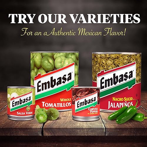 Miniatura 4 de EMBASA Chipotle Peppers en salsa Adobo 7 onzas paquete de 12