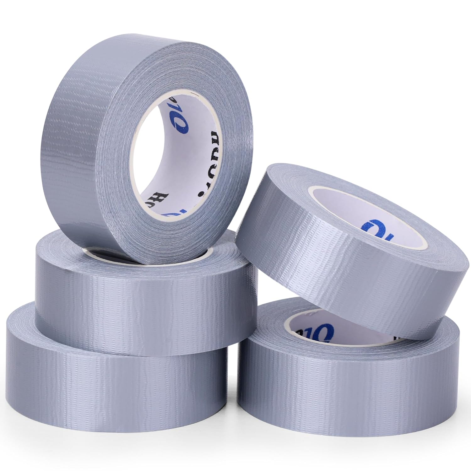 Oleitodh 6 Pack Blue Duct Tape Heavy Duty,8.3 Mil Thickness,2 Inches x 30 Yards,Strong Industrial Strength,Flexible,No Residue,Waterproof and Tear by Hand,Multi-Use for Indoor & Outdoor Repairs