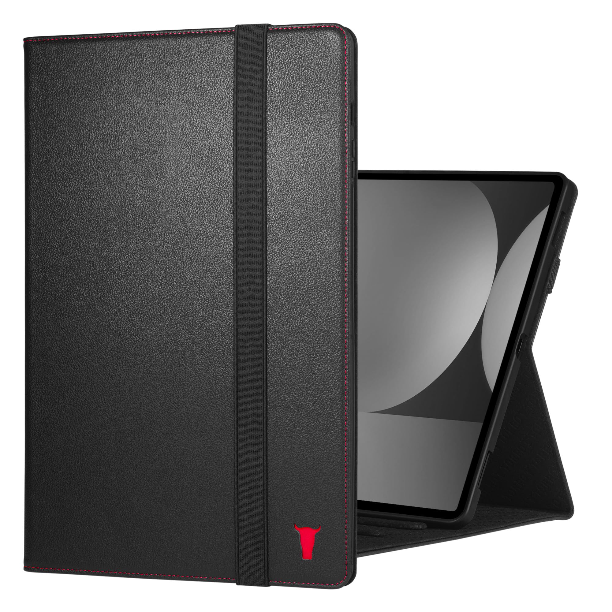 TORRO Leather Case Compatible with Samsung Galaxy Tab S10/S9 Ultra – Premium Leather Galaxy Tab S10/S9 Ultra 2023 Case with Stand Function and Auto