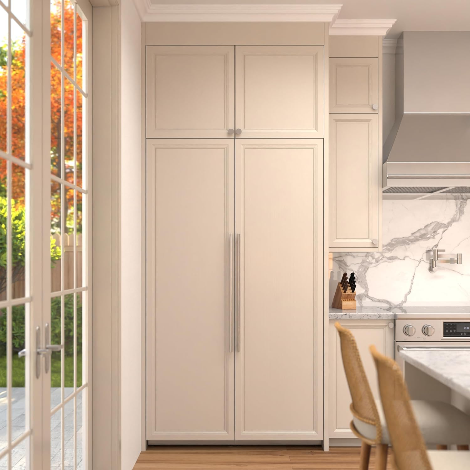 KoolMore Reserve 24 in. Panel Ready Freezer Column with 12.4 Cu. Ft. Capacity, Ice Maker, Frost Free, ETL Listed, Energy Star