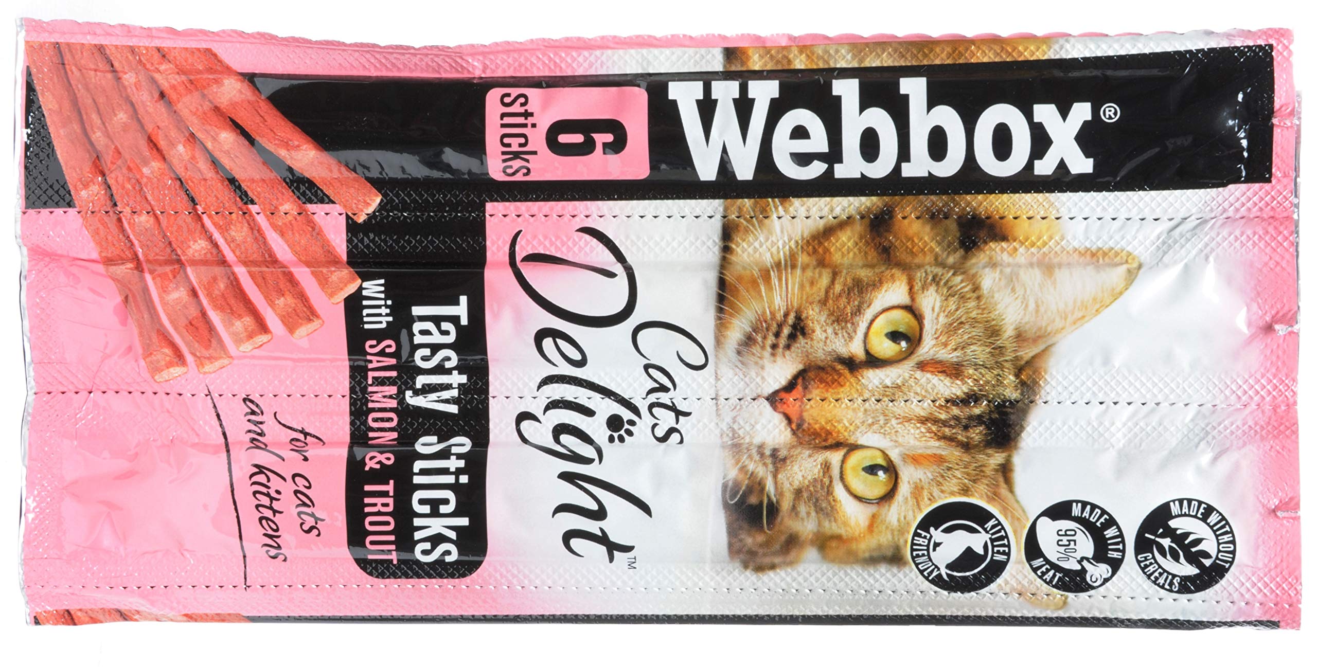 Webbox (Delight Sticks Salmon And Trout 3 x 6 Pack)