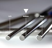 Vista 7 de TreeWorks Golpeador triangular, fabricado en Estados Unidos, acero inoxidable, accesorio profesional para instrumentos musicales de percusión