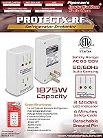 Vista 2 de Paquete de 2 protectores de sobretensión Pipeman's Installation Solution de 1800 vatios, color blanco