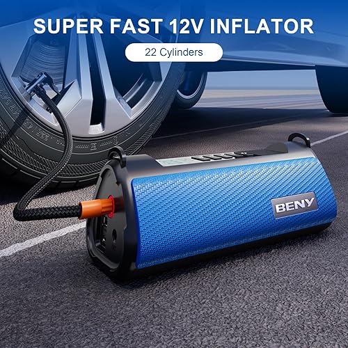 Miniatura 4 de Beny Arrancador portátil del salto del coche con el compresor de aire TS03