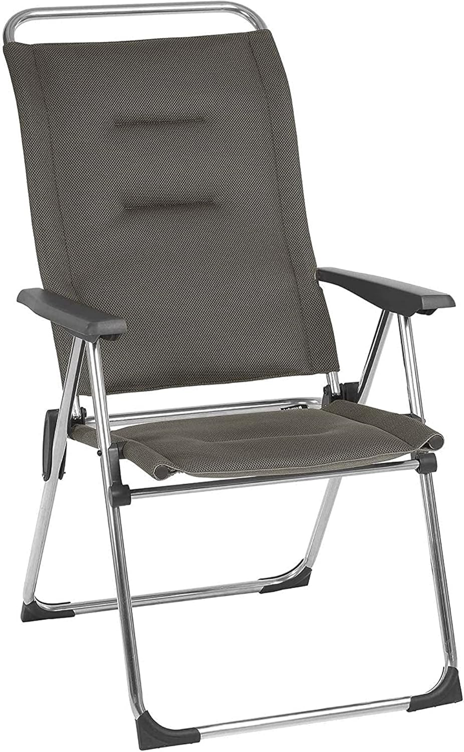 Lafuma ALU CHAM Folding Patio Chair, Taupe