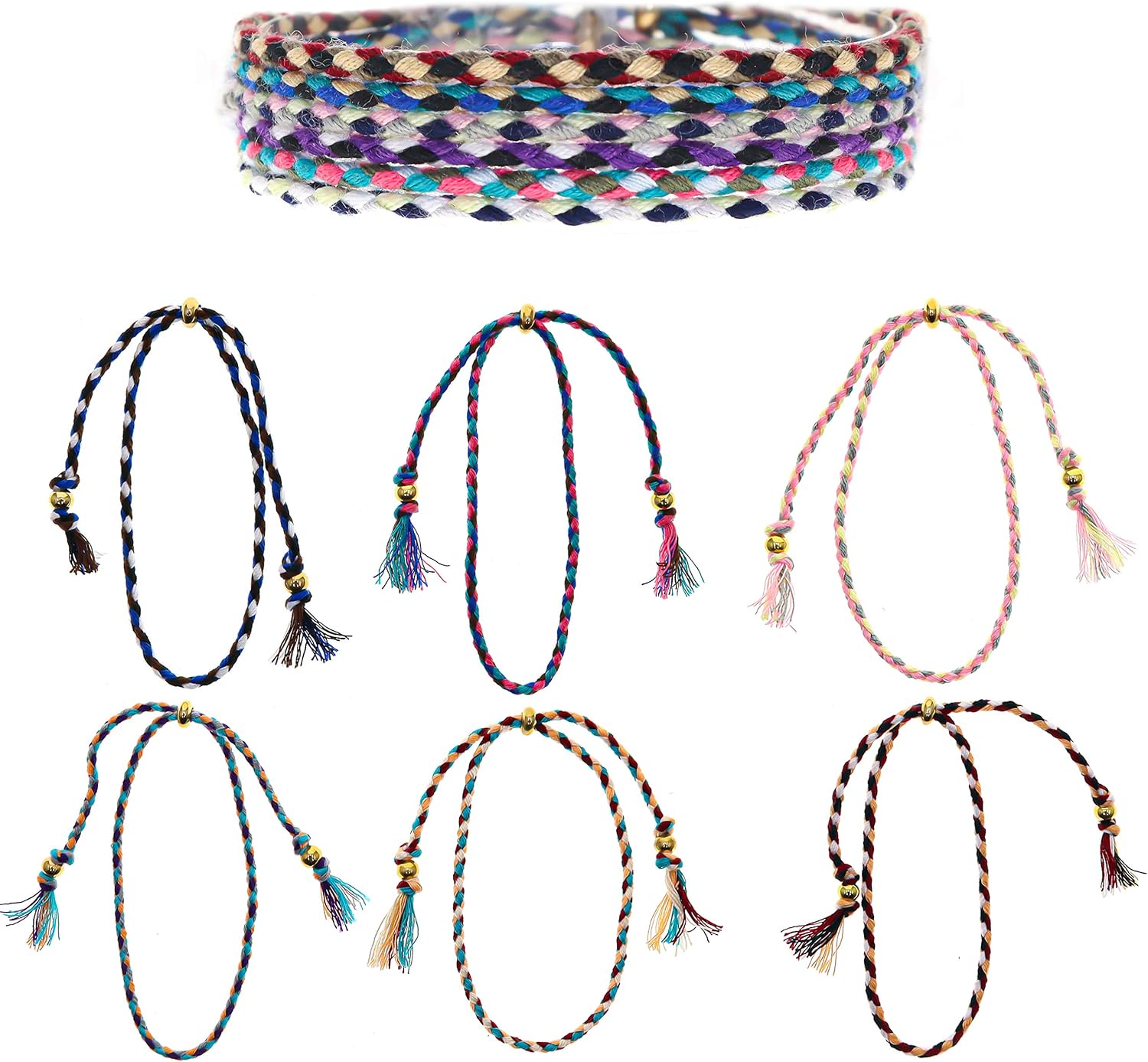 FROG SAC 12 VSCO Bracelets for Teen Girls, VISCO Girl Boho