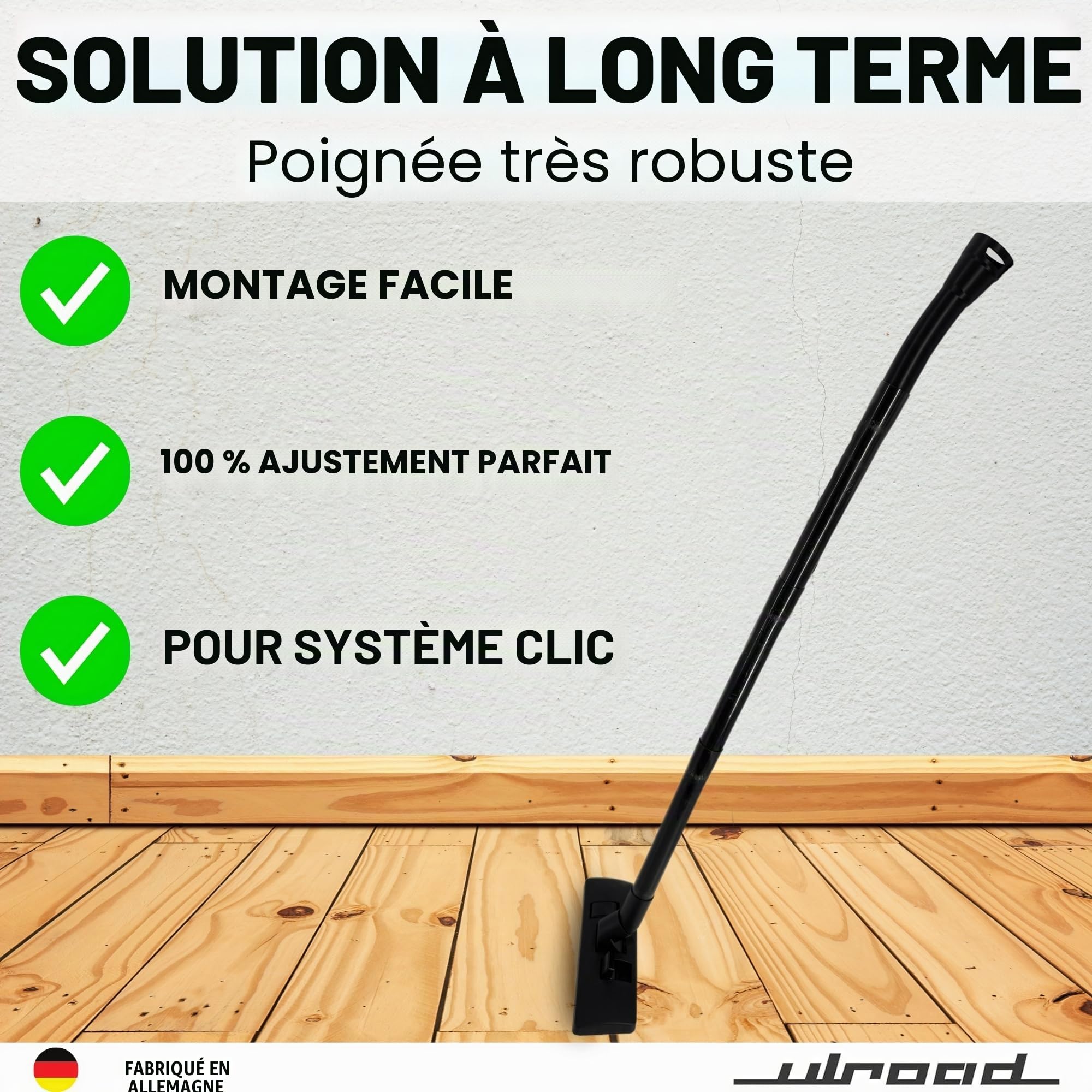 Poignée pour aspirateur à eau et poussière Kärcher WD3 WD4 WD5 WD6 35 mm 2.863-012.0 1.348-110.0 1.348-111.0 1.348-112.0 - Poignée de tuyau