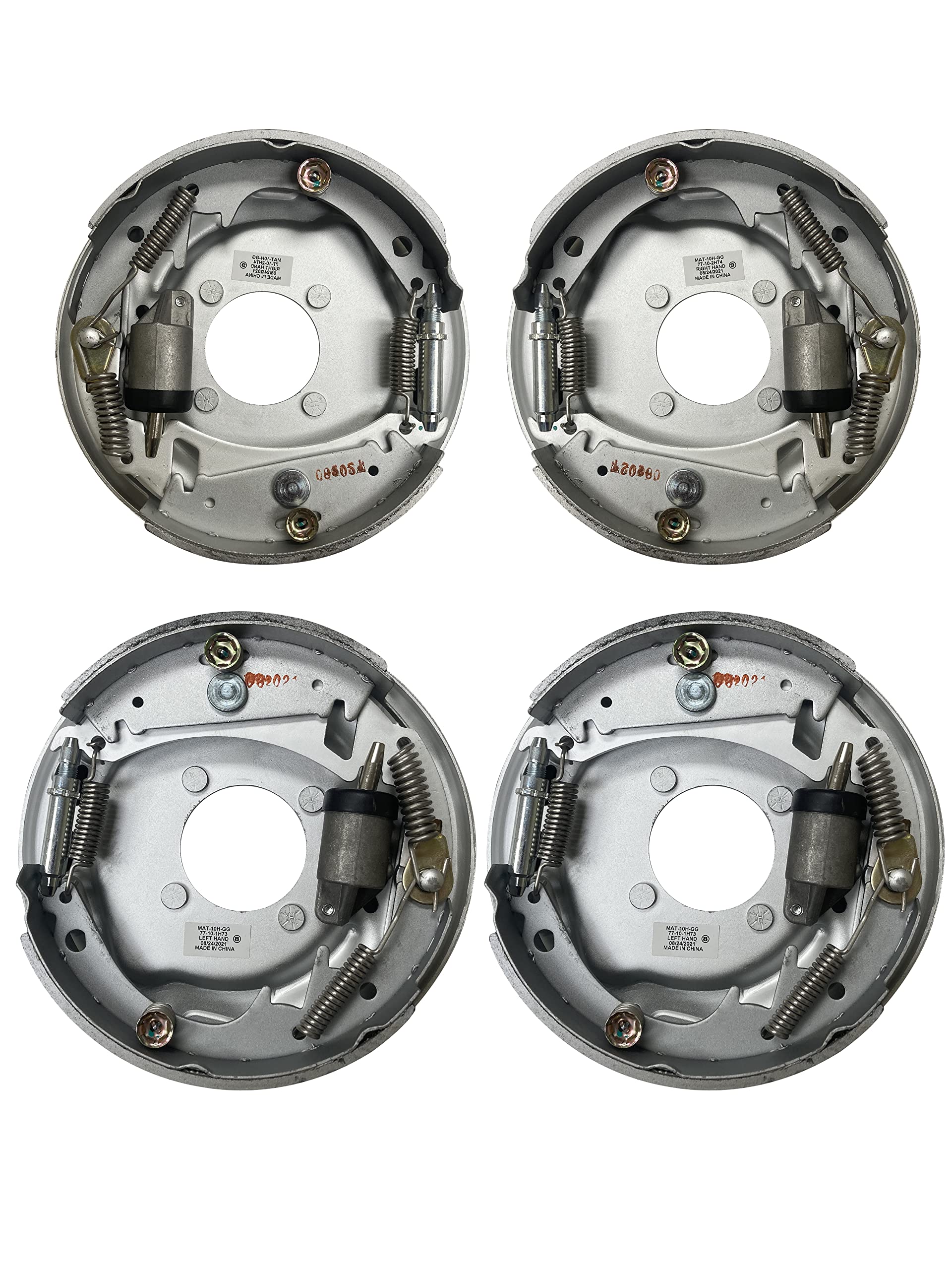 Buy MParts Trailer Brakes 2 Pairs 10" x 21/4" Hydraulic Marine