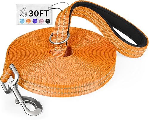 Miniatura 10 de XiaZ - Correa larga de entrenamiento para perro, correas de entrenamiento de 10/15/20/30/50/100 pies de largo para perros, correa de entrenamiento