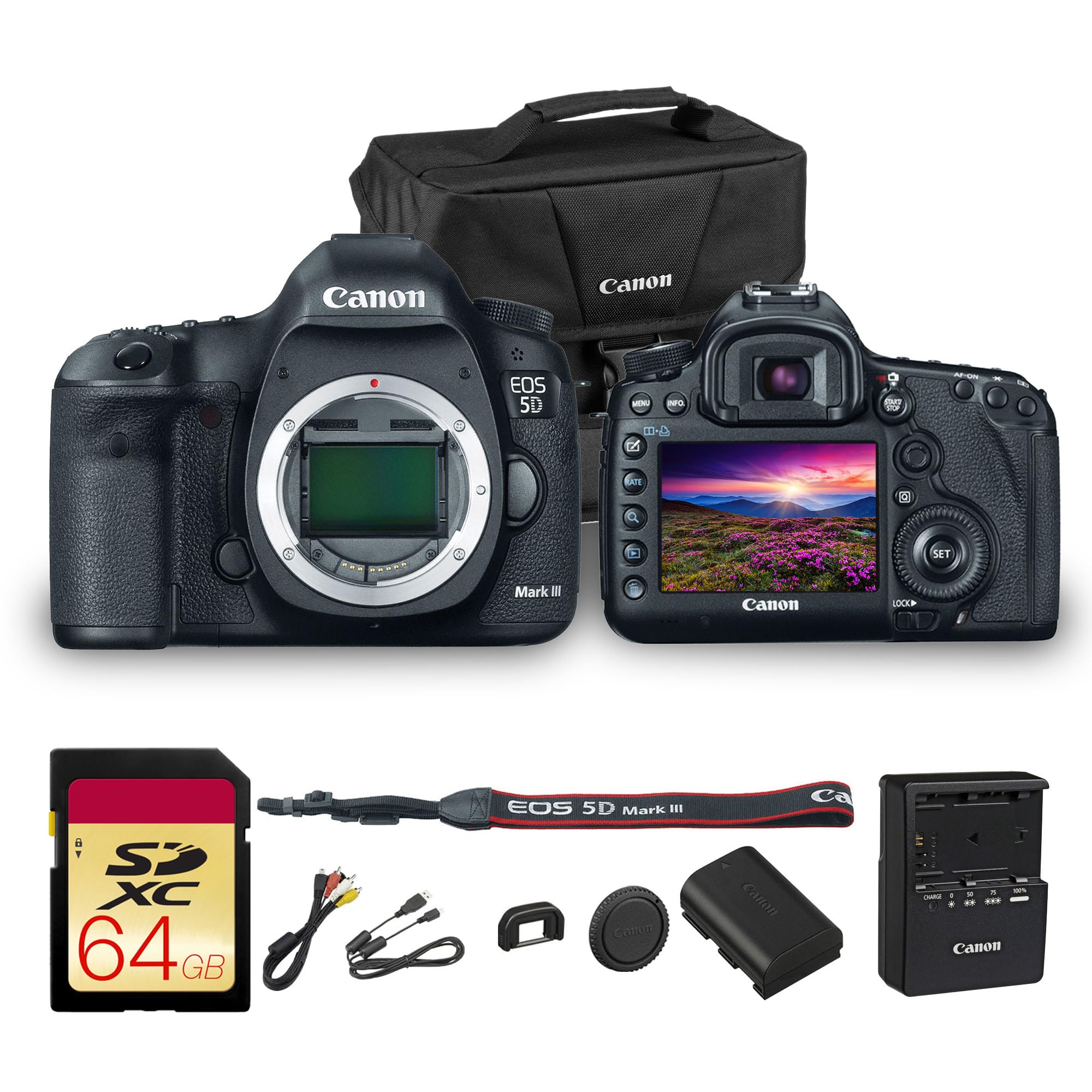 Amazon.com: Canon EOS 5D Mark III DSLR Camera | 22.3MP Full-Frame