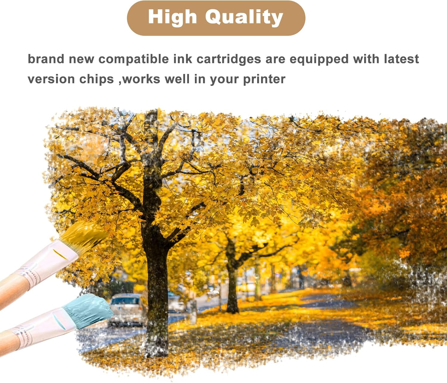 PFI-207 Compatible Ink Cartridge with Dye Ink Replacement for Canon PFI 207 imagePROGRAF iPF680 iPF685 iPF780 iPF785(1PSC Yellow 300ML)