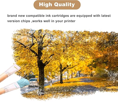 Miniatura 4 de Dikarsum Cartuchos de tinta 728 (F9K15A) compatibles con impresoras HP DesignJet T730 (F9A29A  F9A29D), T830 (F9A30A  F9A28A  F9A28D  F9A30D)
