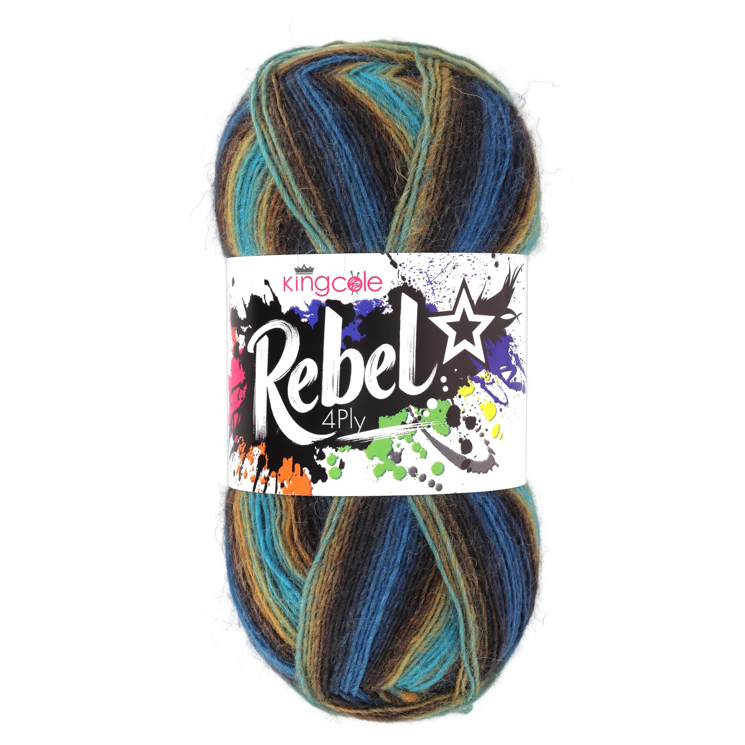 King Cole Rebel 4Ply - Rage (5885)