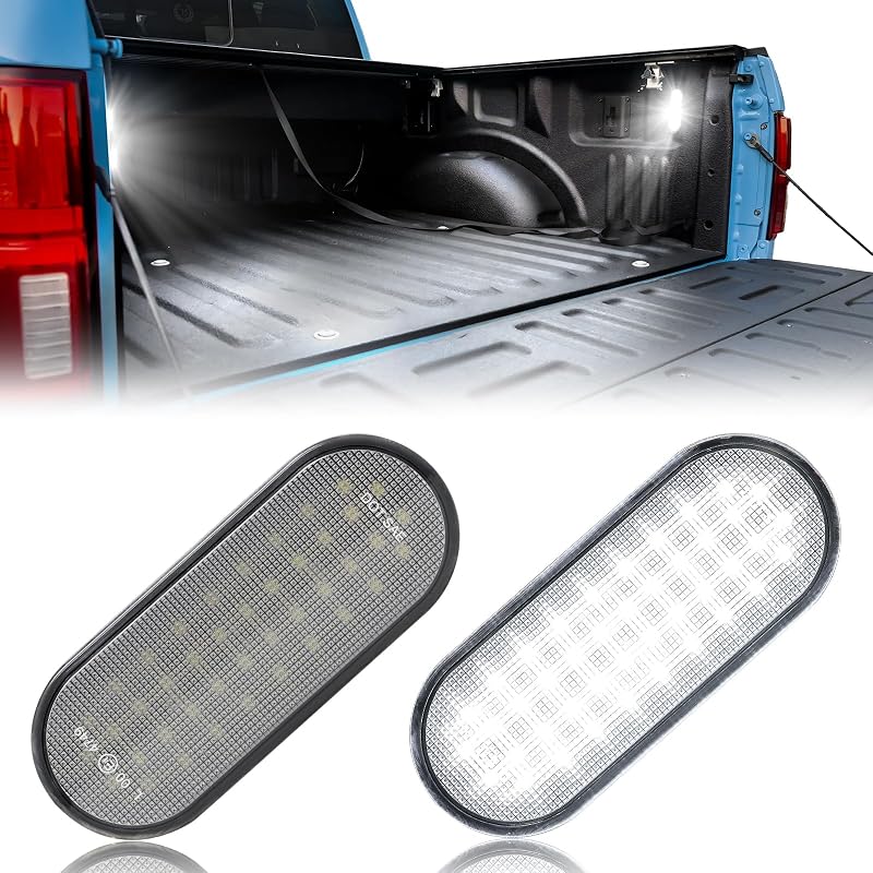 Luzes LED para caçamba ATLEDLT 6000K para Ford F-150, F-150 Raptor, F-250 e F-350 – Par