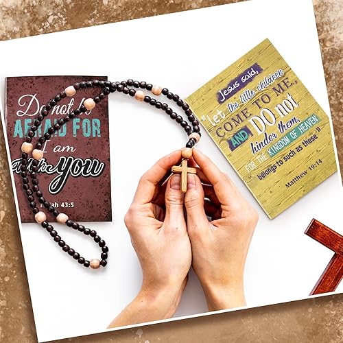 Miniatura 3 de Chinco 100 cuadernos cristianos, mini cuadernos de versículos de la Biblia, cuadernos religiosos, regalos cristianos, diarios de oración