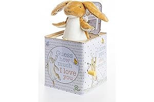 KIDS PREFERRED Nutbrown Hare Jack-in-The-Box: Adorable Companion for Little Explorers