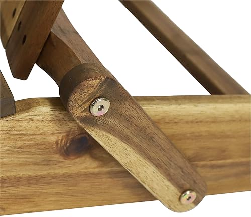Miniatura 5 de Christopher Knight Home Raymond - Juego de chat plegable de madera de acacia para exteriores, 2 plazas, natural